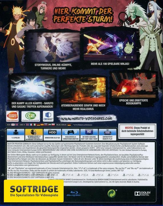 Produktbild Bandai Namco Naruto Shippuden: Ultimate Ninja Storm 4 (PS4)