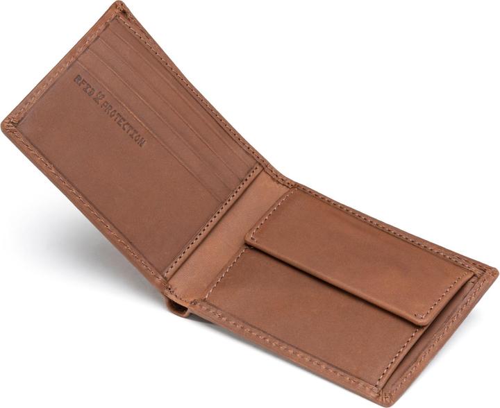 Immagine prodotto Farmhood Portafoglio Nashville con protezione RFID in pelle 11 cm