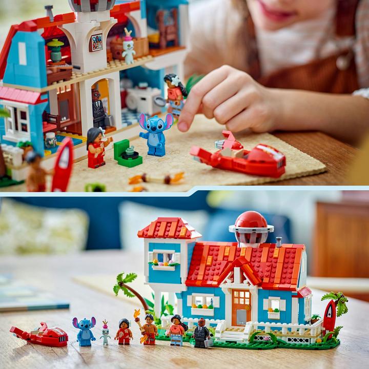 Actual product image LEGO The beach house from Lilo and Stitch (43268, LEGO Disney)