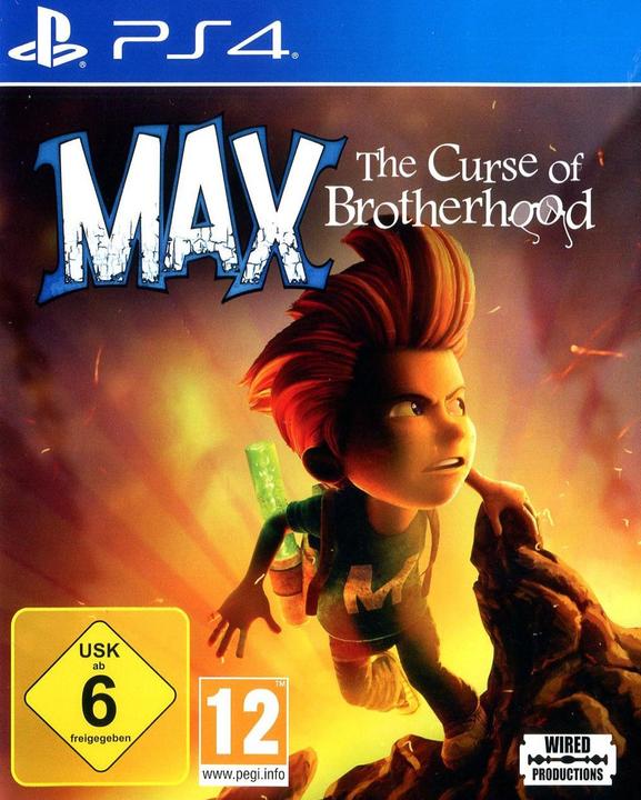 Image du produit Wired Productions Max : La malédiction de la fraternité (PS4, DE)
