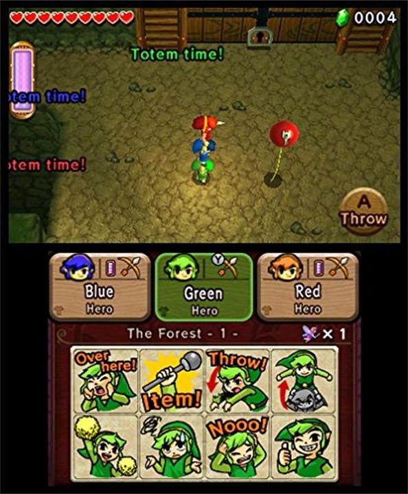 Actual product image Nintendo The Legend of Zelda: Tri Force Heroes (3DS, DE)