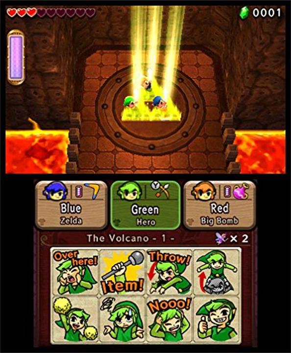 Actual product image Nintendo The Legend of Zelda: Tri Force Heroes (3DS, DE)