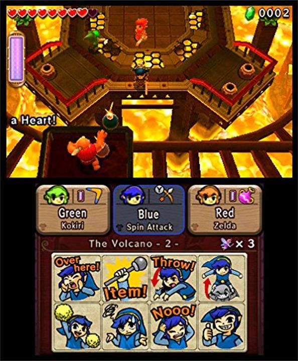 Actual product image Nintendo The Legend of Zelda: Tri Force Heroes (3DS, DE)