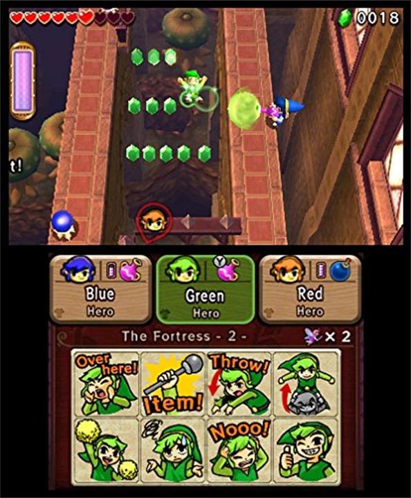 Actual product image Nintendo The Legend of Zelda: Tri Force Heroes (3DS, DE)