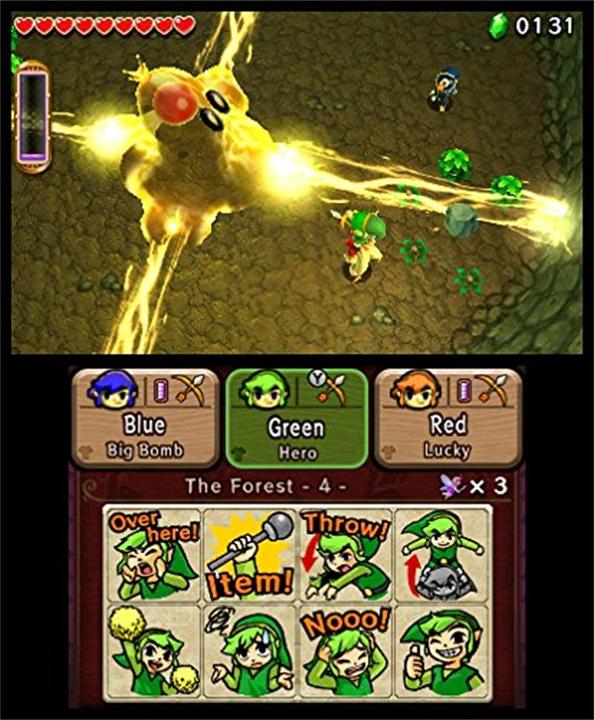 Actual product image Nintendo The Legend of Zelda: Tri Force Heroes (3DS, DE)