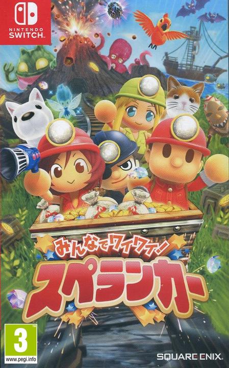 Actual product image Square Enix Minna de Waiwai! Spelunker (Switch Lite, Switch OLED, Switch, Multilingual)