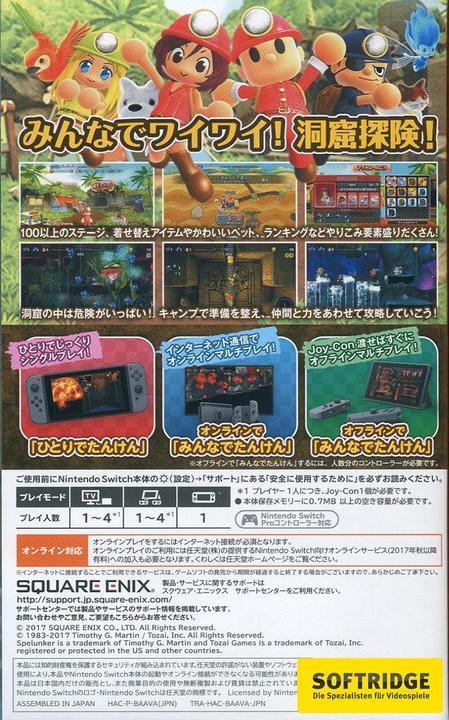 Actual product image Square Enix Minna de Waiwai! Spelunker (Switch Lite, Switch OLED, Switch, Multilingual)
