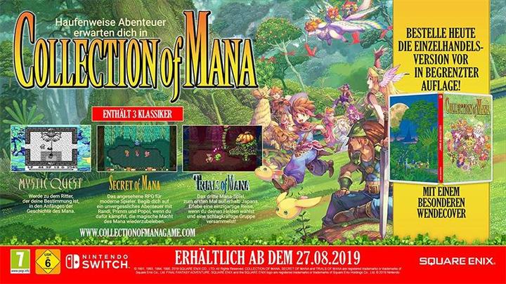 Immagine prodotto Square Enix Collezione di Mana (Switch, Switch Lite, Switch OLED, Multilingue)