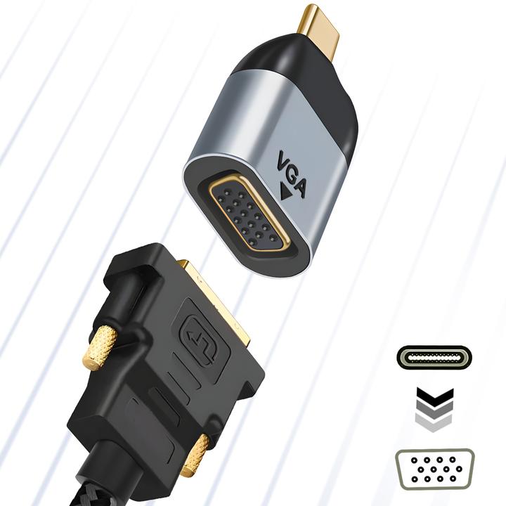 Produktbild Avizar ADA-C2VGA, USB-C / VGA Adapter (USB Typ-C, 500 cm)
