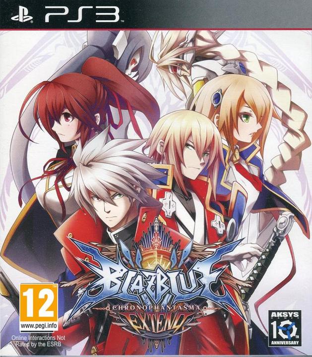 Actual product image Aksys Game Blazblue Chrono Phantasma Extend (PS3, PS4, PS vita, Xbox One S, EN)