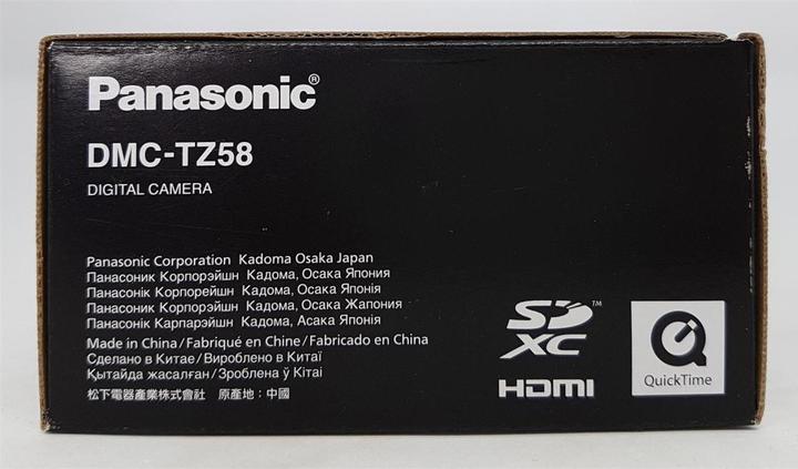 Actual product image Panasonic Lumix TZ58 (4.3 - 86 mm, 16 Mpx, 1/2,3'')