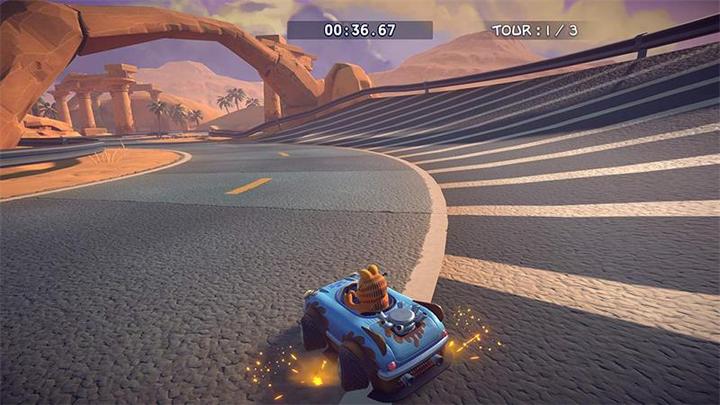 Produktbild Microids Garfield Kart Furious Racing (Switch, DE)