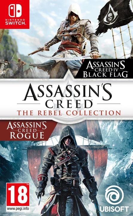 Image du produit Ubisoft Assassin's Creed : The Rebel Collection (Assassin's Creed 4 + Rogue) (Switch, Multilingue)