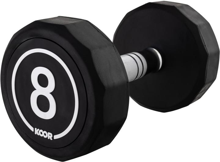 Koor Kurzhantel 8 kg, Schwarz