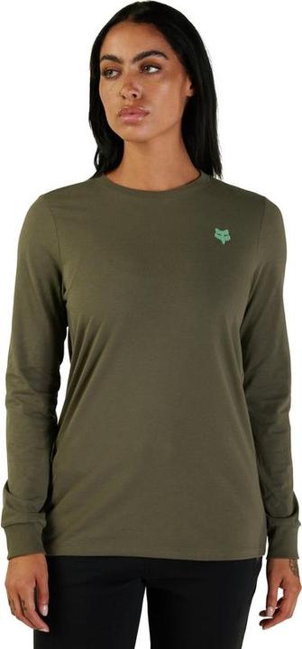 Actual product image Fox Tee 23 W Faded Out Ls Green S (S)