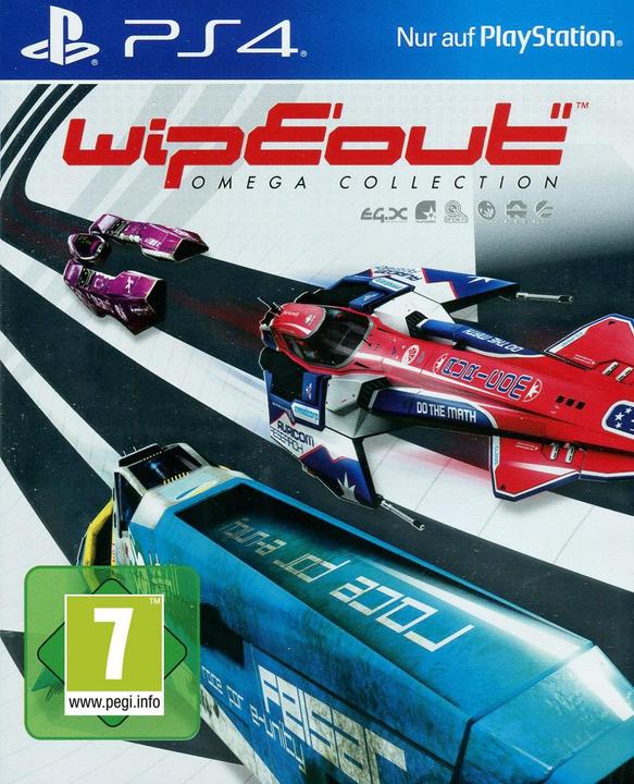 Actual product image Sony WipEout Omega Collection (PS4, Multilingual)
