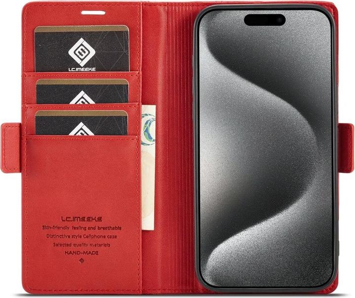 Immagine prodotto LC.Imeeke iPhone 16 Pro Max - Custodia Flip Business (Apple iPhone 16 Pro Max)