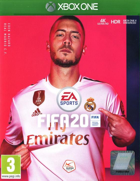 Actual product image EA Games Fifa 20 (including bonus DLC) (Xbox One X, Xbox Series X, Multilingual)