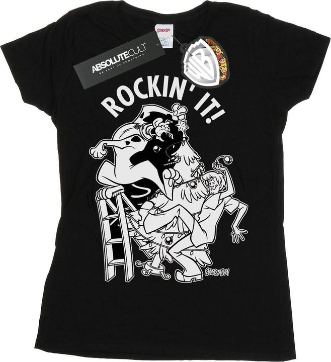 Scooby Doo Rockin' It Christmas TShirt (XXL)