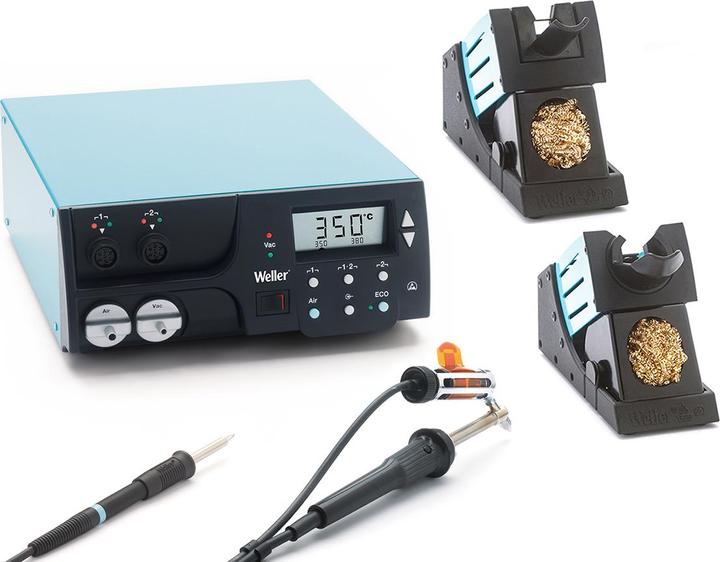 Image du produit Weller Erem Station de soudage/désoudage WR 2002 numérique 250 W, 300 W 50 à 550 °C avec support, panne