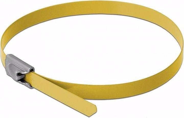 Produktbild Delock Edelstahlkabelbinder 500x4,6 10 Stk. (Metallkabelbinder, 500 mm, 10 Stk.)