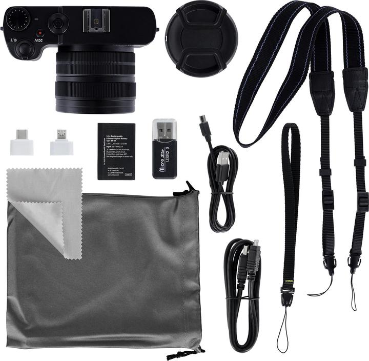 Image du produit Rollei Powerflex X8 Dual Lens | 64 MP Digitalkamera mit 5K (64 Mpx)