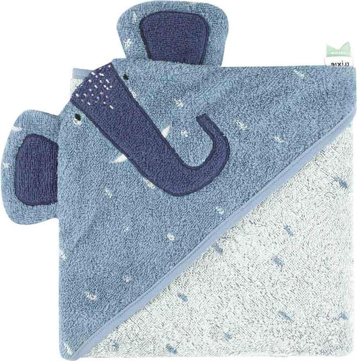 Actual product image Love Kids Hooded towel, large, Mrs. Elephant, Trixie