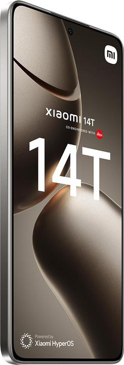 Actual product image Xiaomi 14T (256 GB, Titan Gray, 6.67", Dual SIM, 50 Mpx, 5G)