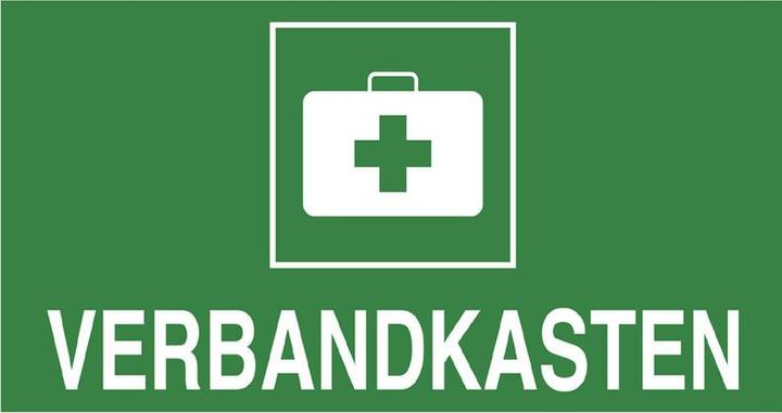 Actual product image Exacompta First aid kit" sign