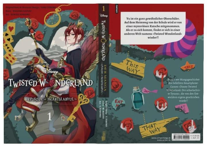 Produktbild Twisted Wonderland: Der Manga 1 (Deutsch, Dorothea Überall, Disney, Yana Toboso, Sumire Kowono, Yana Hazuki, 2023)
