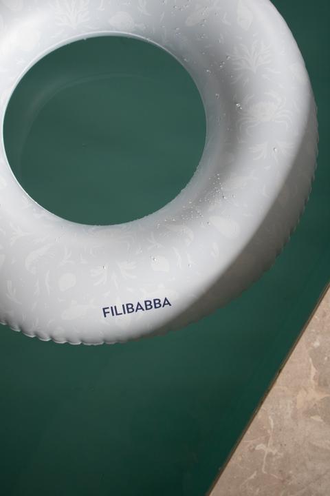 Produktbild Filibabba Schwimmring Alfie - Nordic Ocean Mono