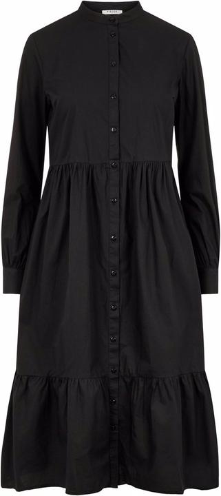 Pieces Poplin Midi Prairie Dress (M)