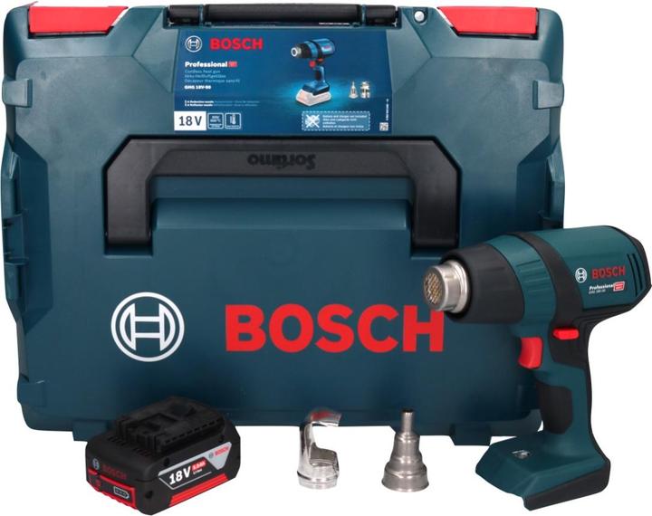 Actual product image Bosch Professional Bosch GHG 18V-50 Professional Battery Hot Air Blower 18 V 300° C / 500° C + 1x rechargeable battery