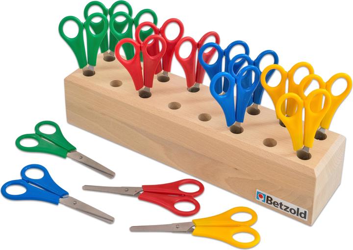 Produktbild Betzold 16 Scheren im Holzständer (8052.30 cm)