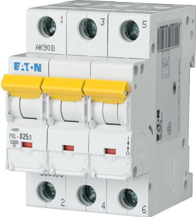 Actual product image Eaton Circuit breaker type B 25A 3-pole