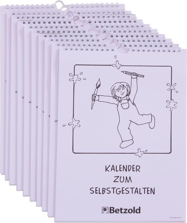 Produktbild Betzold Kalender, 10er-Set (A4, Deutsch)