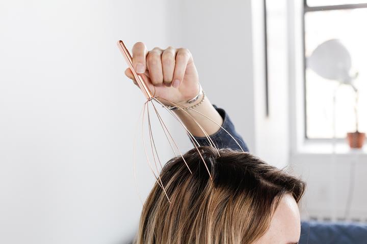Actual product image Kikkerland Head Massager