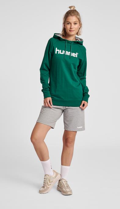 Immagine prodotto hummel Go Cotone Logo Felpa Con Cappuccio Donna (XS)