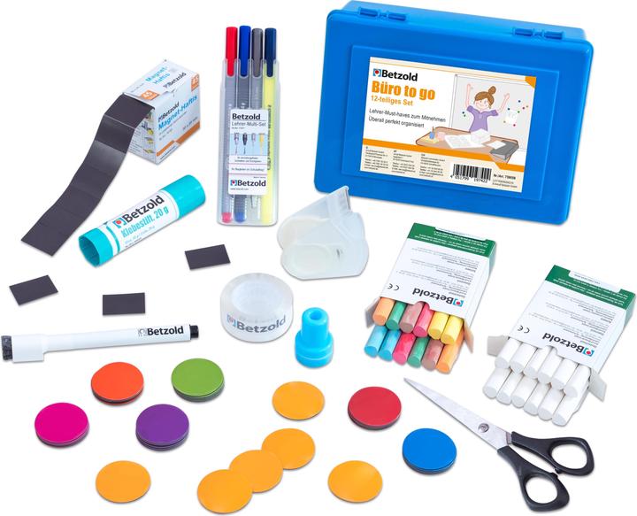 Produktbild Betzold Büro-to-go, 12-teiliges Set (Assortiert, 12 x)