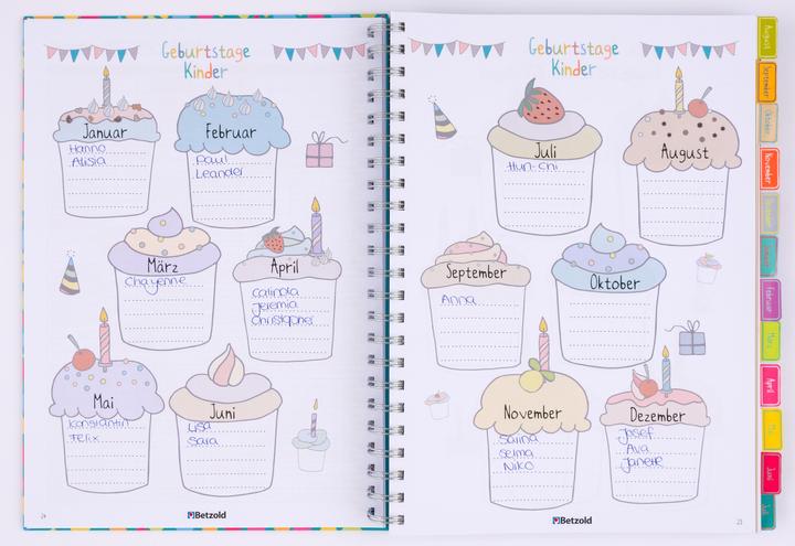 Produktbild Betzold Index-Sticker für Kalender und Planer