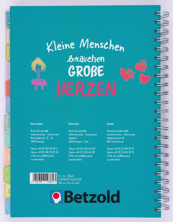 Produktbild Betzold Index-Sticker für Kalender und Planer