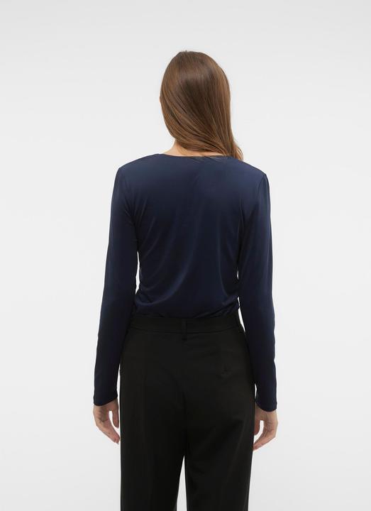Image du produit Vero Moda Vmhanna Bianca Ls V-Neck Top Jrs Pop2 Top (XS)