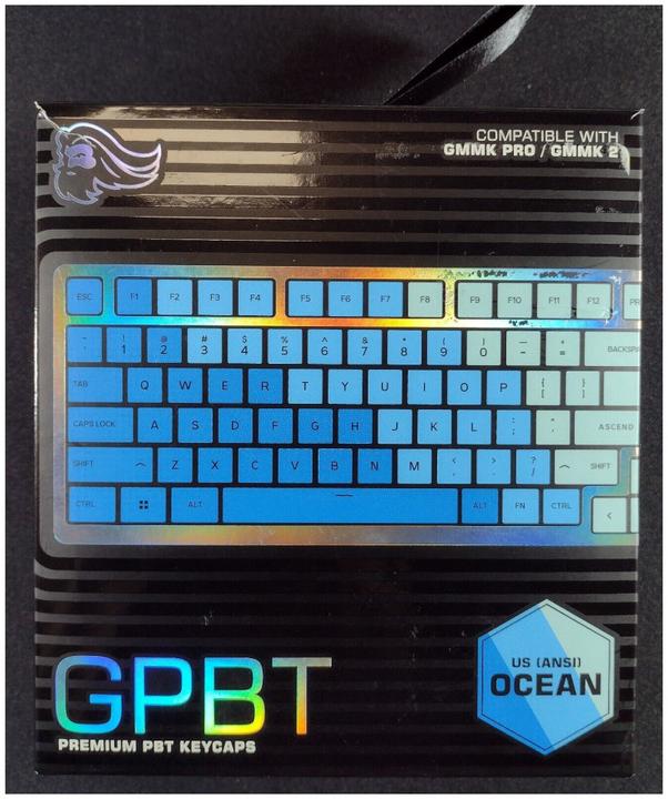 Immagine prodotto Glorious PC Gaming Race GPBT Keycaps - 114 keycaps PBT, ANSI, layout USA, Caraibi