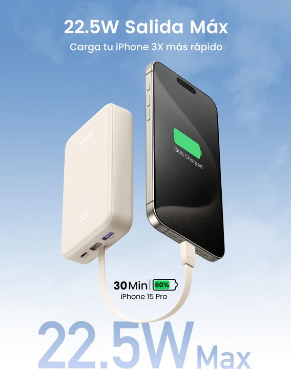 Produktbild Ugreen PB505 (20000 mAh, 22.50 W, 22.50 Wh)