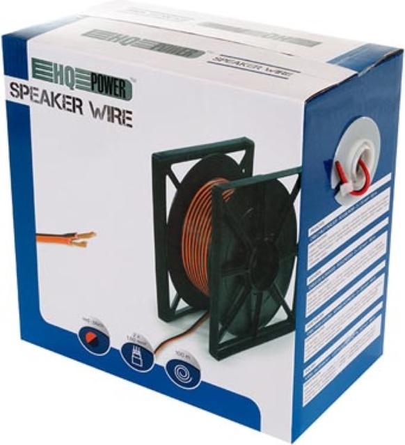 Actual product image Cables SPEAKER WIRE - RED/BLACK - 2 x 1.50 mm² - 100 m (100 m, 1.50 mm²)