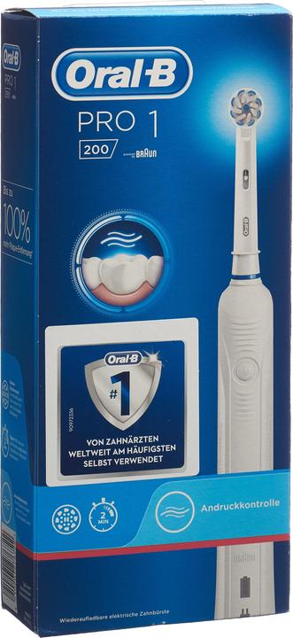 Actual product image Oral-B PRO 1 200 (Oscillating toothbrush)