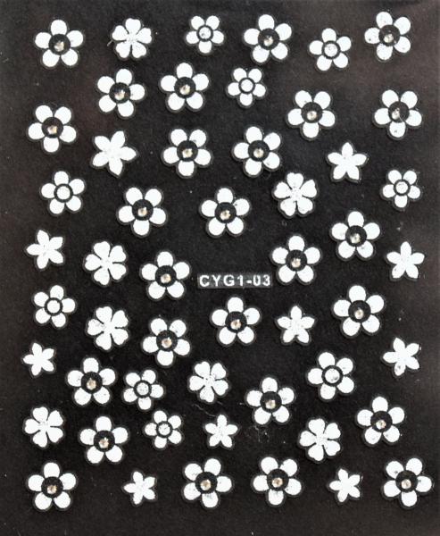 Produktbild Nagellack24 Nail Art Sticker Selbstklebend 1429