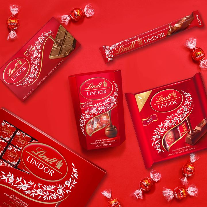 Image du produit Lindt Boîte de partage de boules Lindor (298 g)
