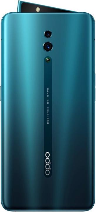 Produktbild OPPO Reno (256 GB, Ocean green, 6.40", Hybrid Dual SIM, 48 Mpx, 4G)