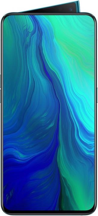 Produktbild OPPO Reno (256 GB, Ocean green, 6.40", Hybrid Dual SIM, 48 Mpx, 4G)